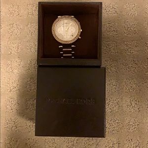 Michael Kors two-tone watch